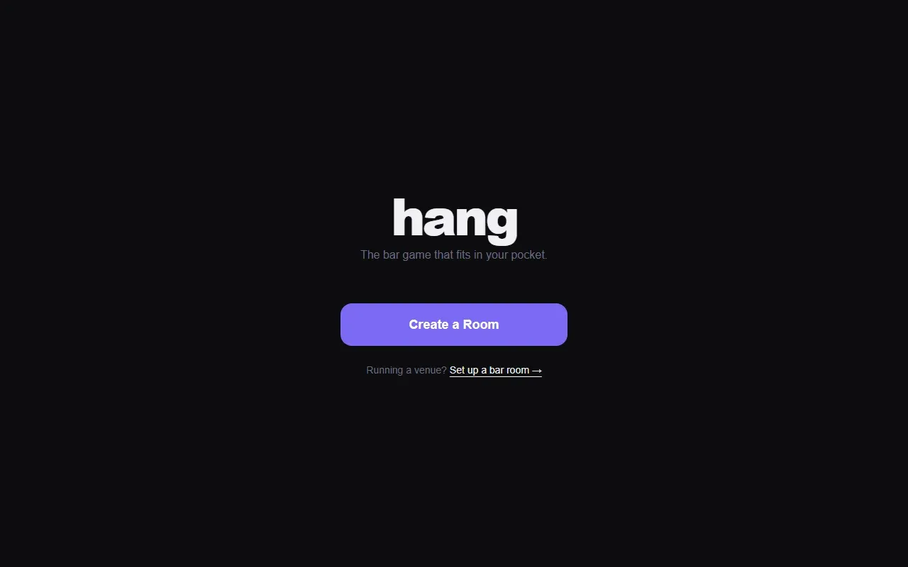 Screenshot of Hang